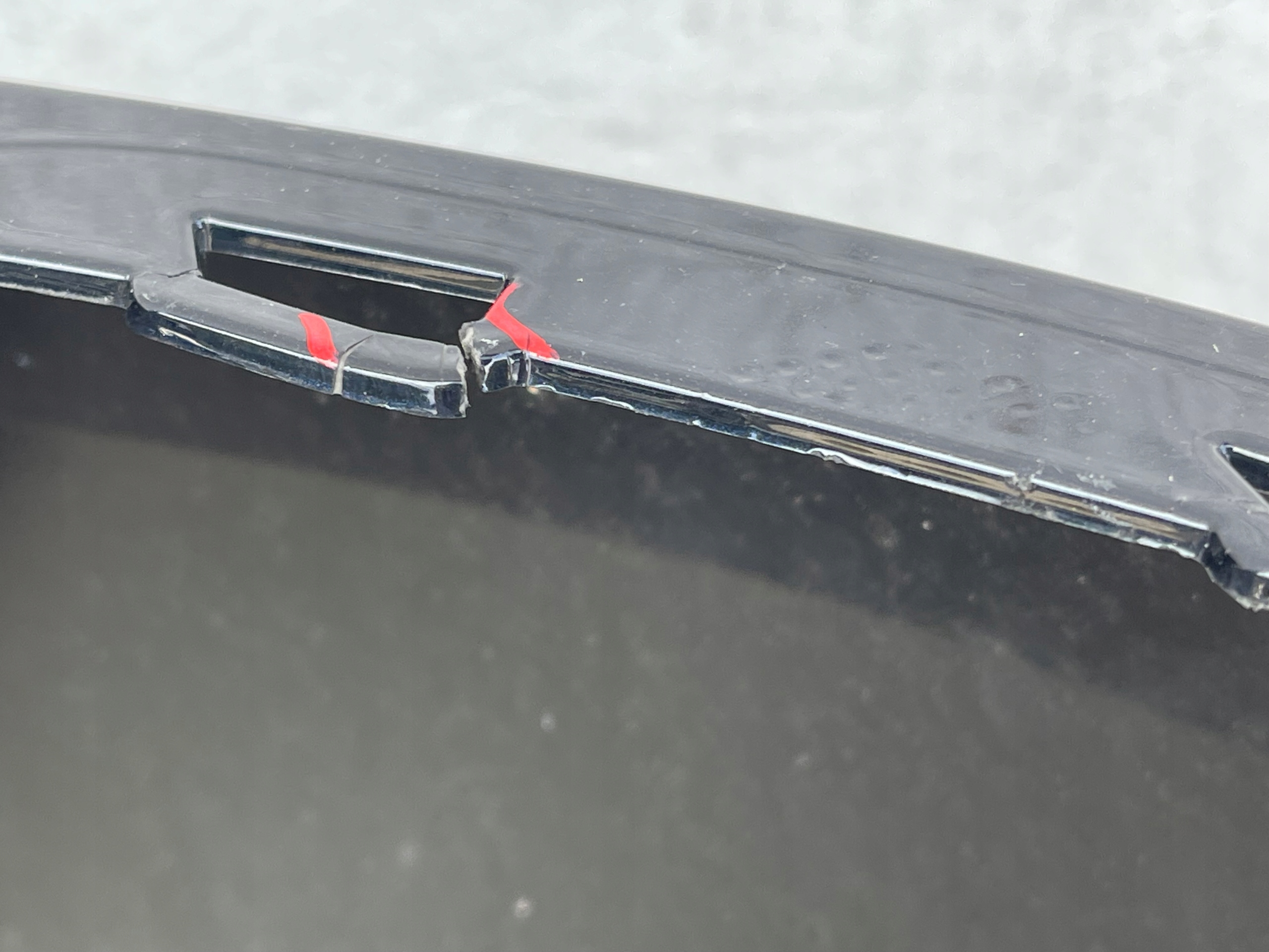BMW X4 G02 m-packet bumper rear part rear PDC