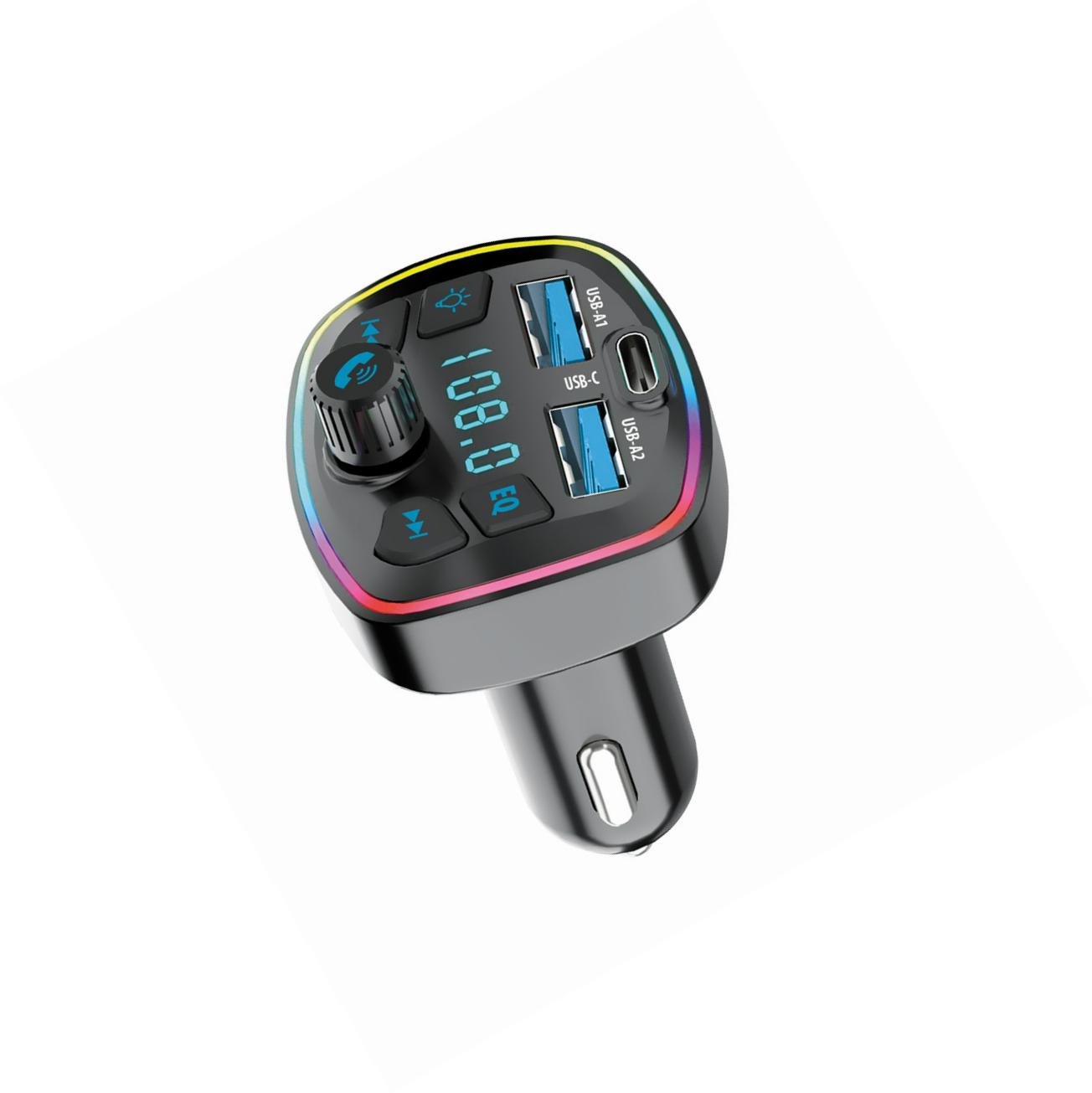 ładowarka samochodowa transmiter Fm Bluetooth do Tecno Spark 10 Pro