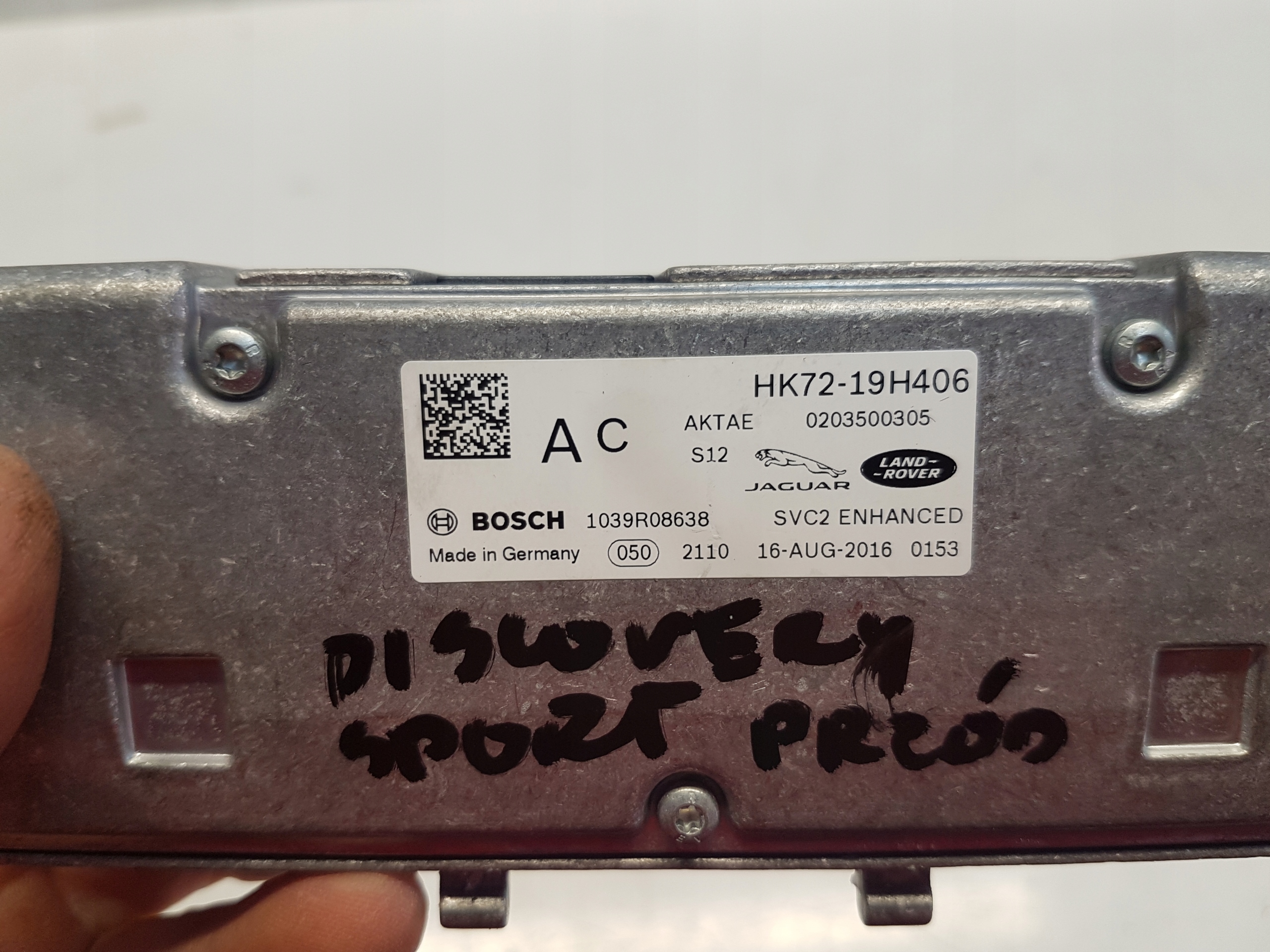 DISCOVERY SPORT L550 module KAMERA HK72-19H406