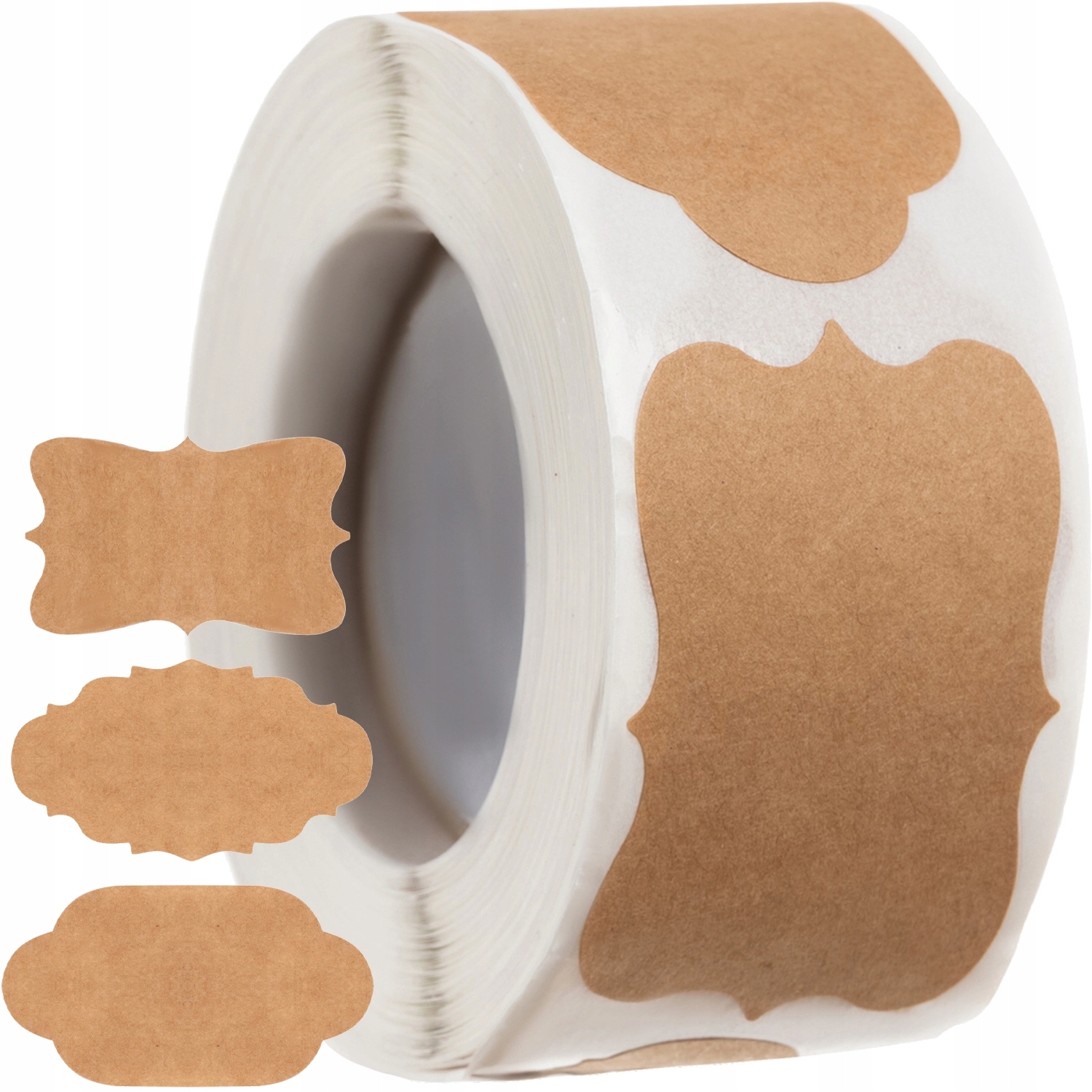 ETYKIETY NAKLEJKI NA PRZYPRAWY PRZETWORY SŁOIKI DŻEM 300 szt