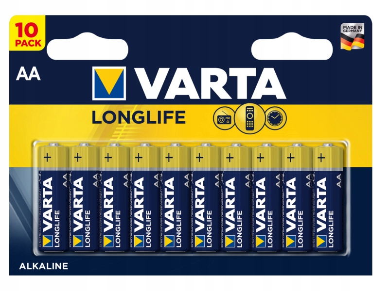 BATERIA VARTA LONGLIFE LR06/AA 10SZT