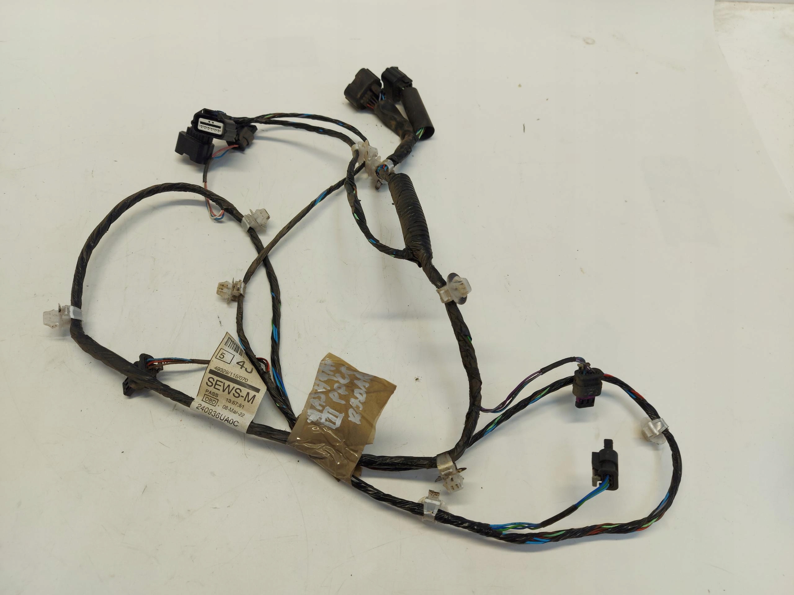 Nissan Qashqai J12 ПРОВОДКА ПИЛЬНІ ПАРКТРОНІК40936ua0c