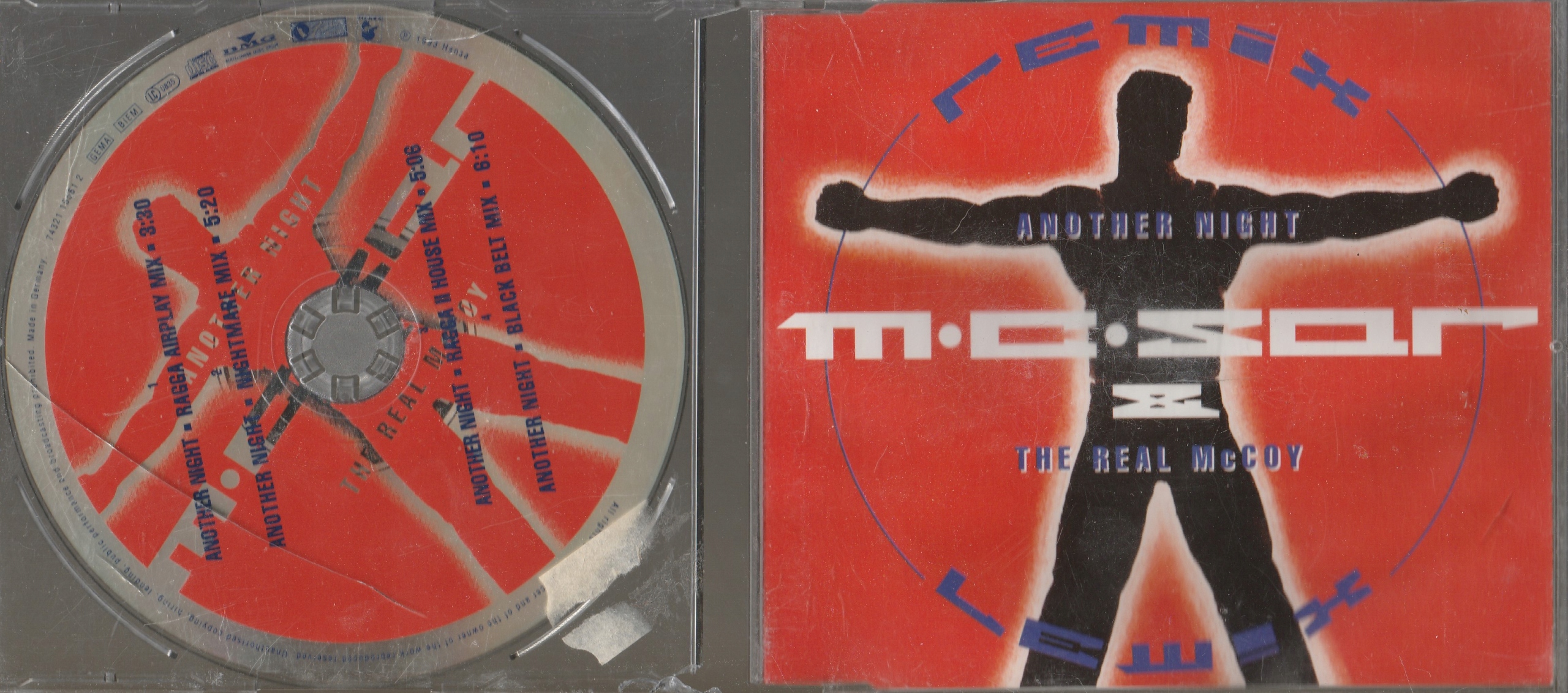 Płyta Maxi CD M.C. Sar & The Real McCoy - Another Night (Remix