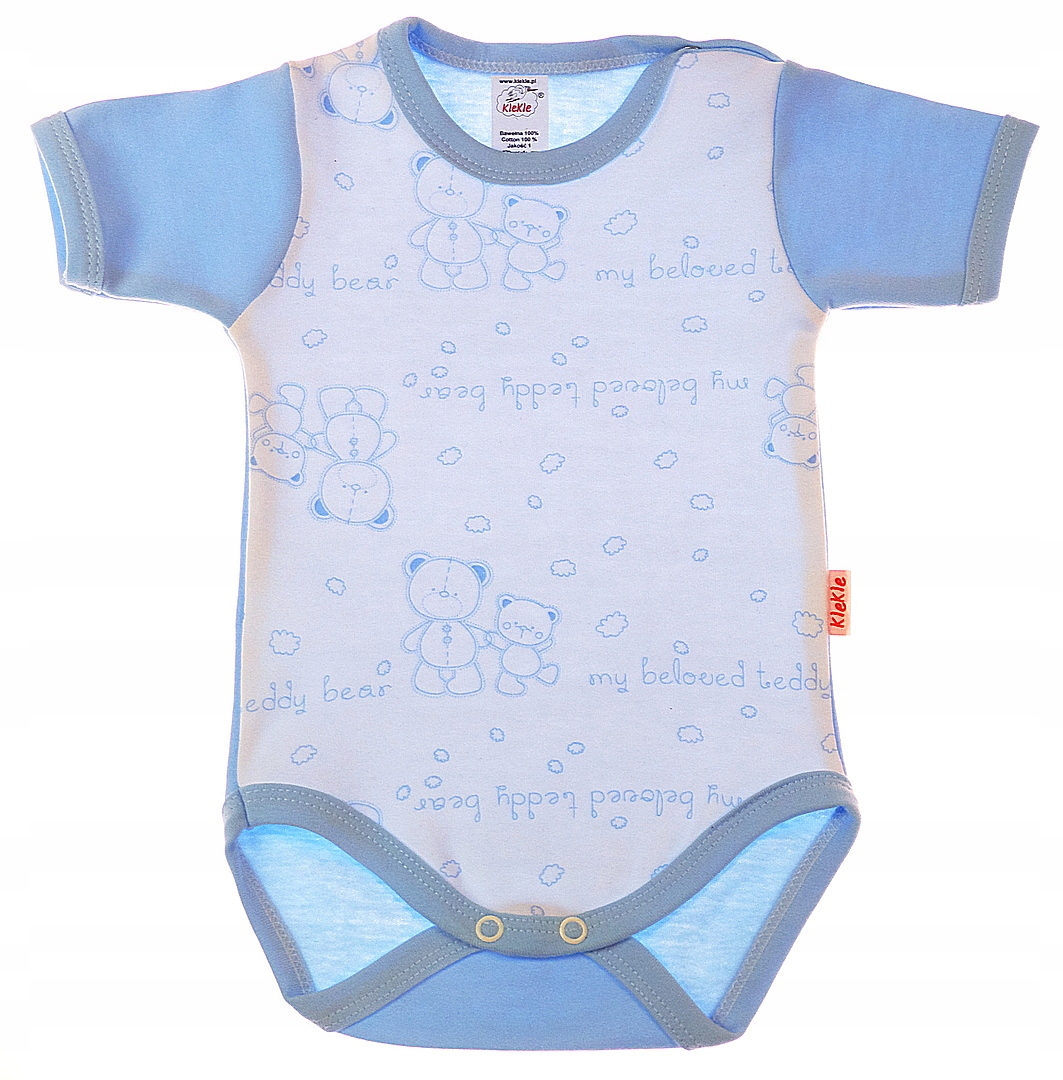 

Body Krótki rękaw 100% Bawełna r 74 Klekle
