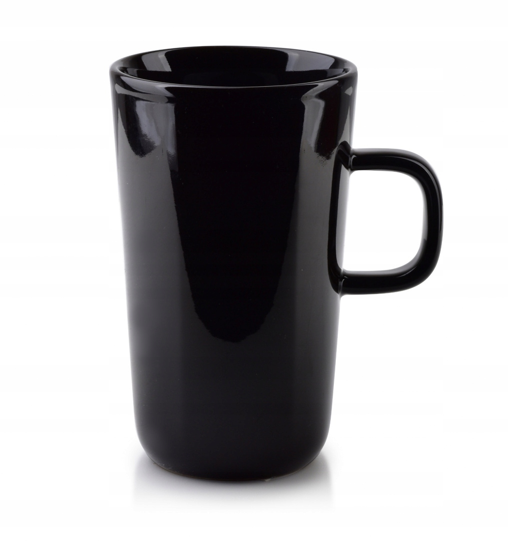 

Kubek czarny porcelanowy Nadine wysoki