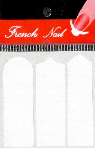

Naklejki do frencha manicure