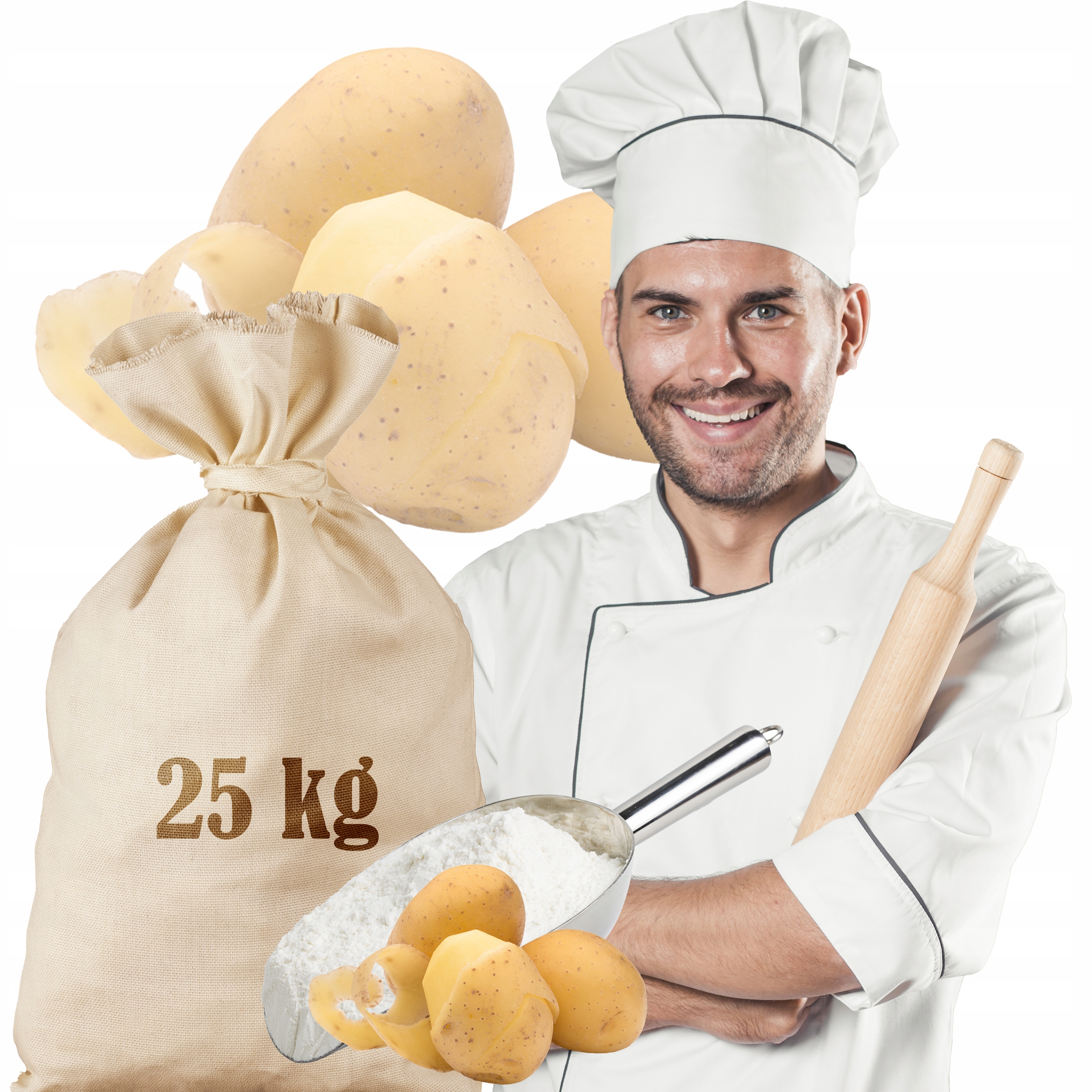 Bramborový Škrob 25KG Mouka