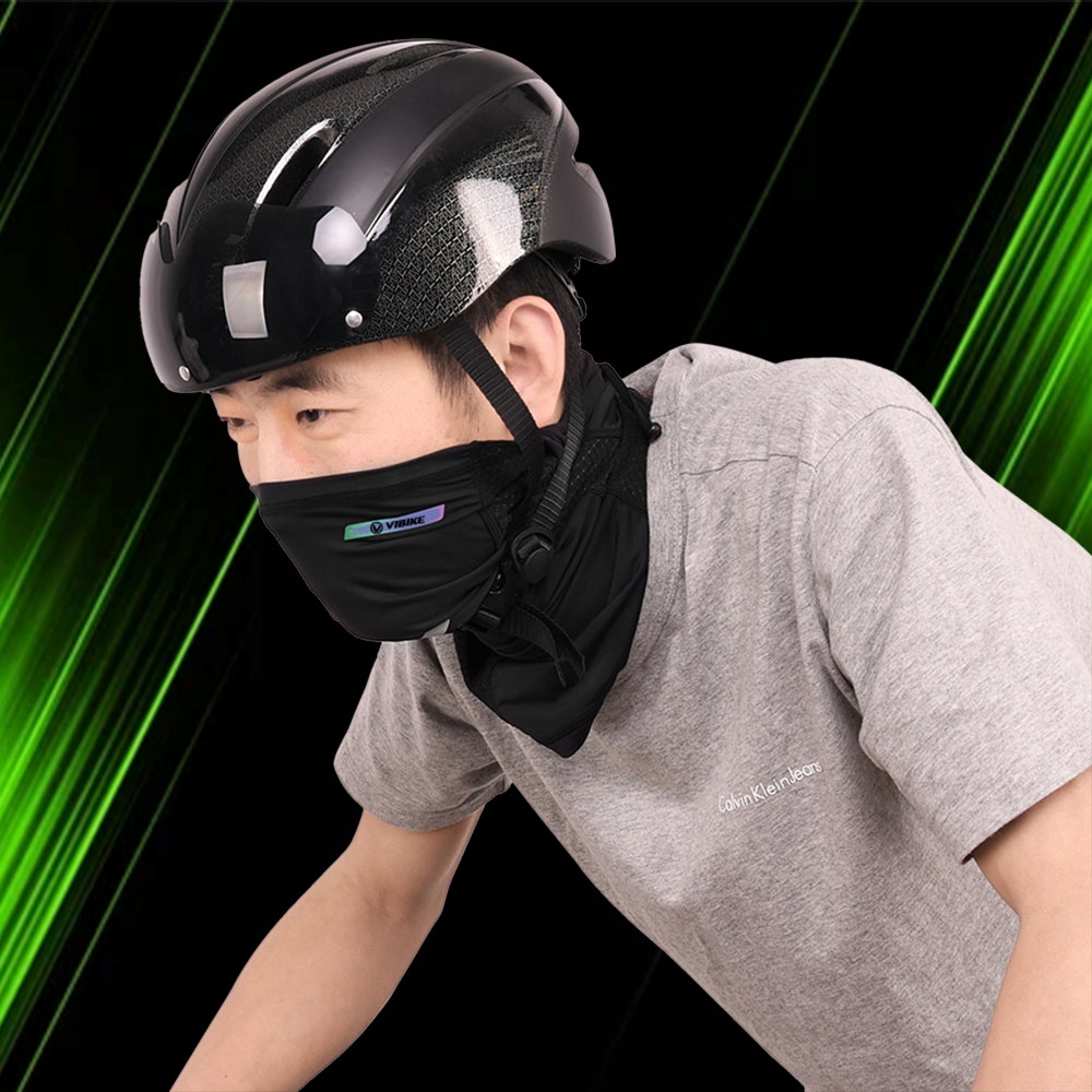 VIBIKE KOMIN ROWEROWY MASKA CHUSTA BANDANA ODDYCHAJĄCA NA ROWER DO BIEGANIA Rozmiar uniwersalny