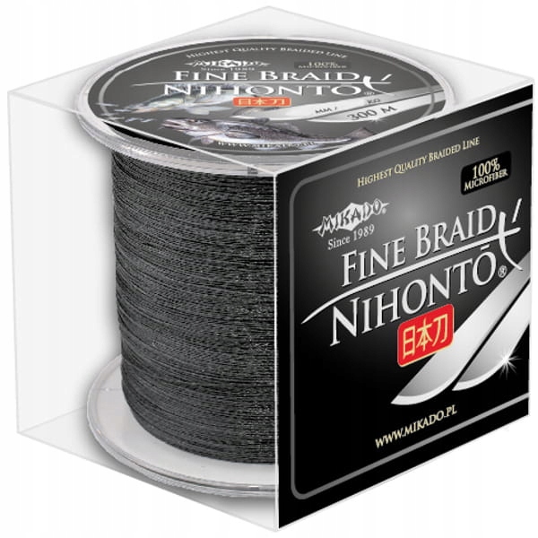 

Plecionka Nihonto Fine Braid Black 0,50mm/300m