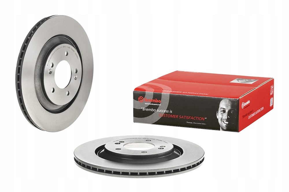 BREMBO ТОРМОЗНЫЕ ДИСКИ ЗАД. HYUNDAI I30n ЮГ 17- 2.0 314mm