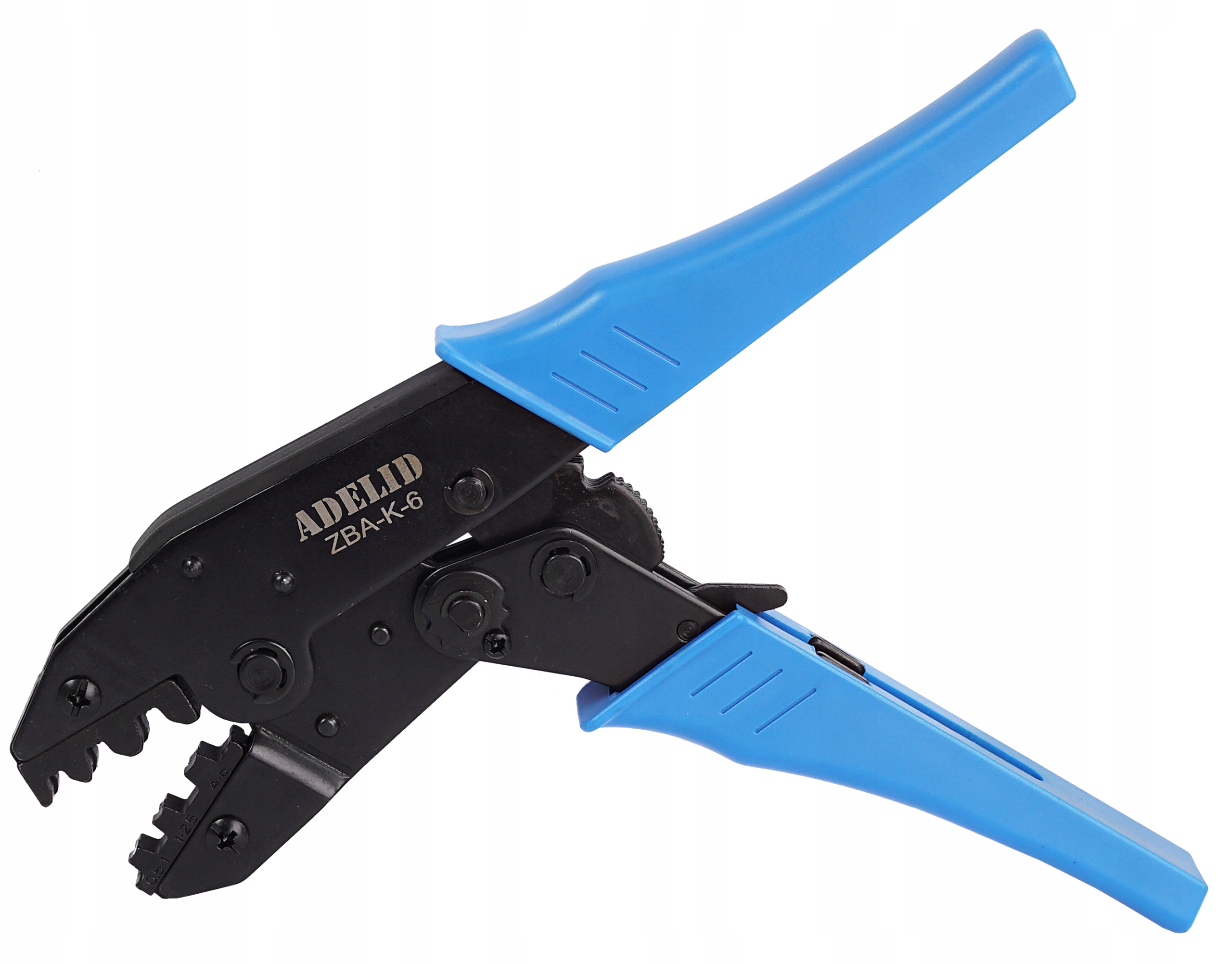 ZACISKARKA PRASKA KONEKTORÓW NIEIZOLOWANYCH KABLI Kolor niebieski