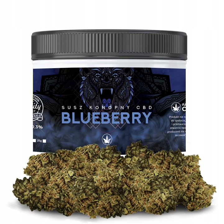 |50G| Blueberry Susz Konopny Cbd