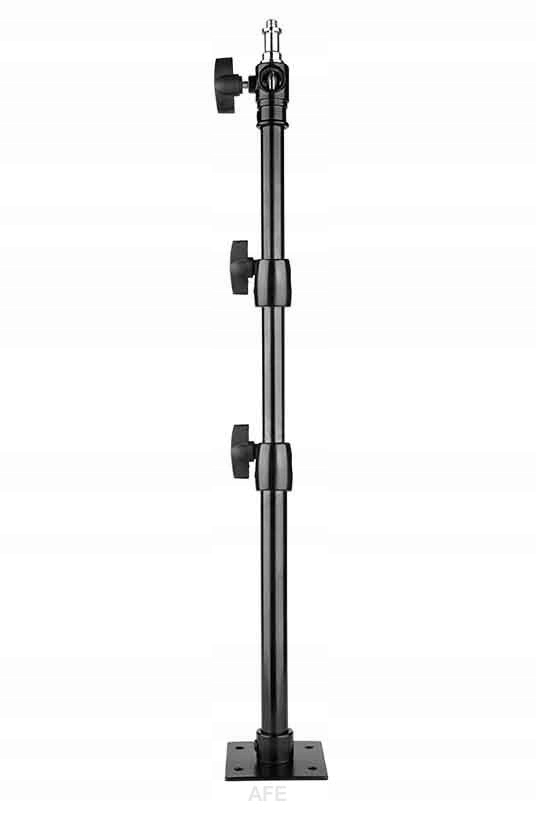 Uchwyt Regulowany Studyjny Sufitowo-ścienny Sciany Sufitu Do Lamp 72- 170CM