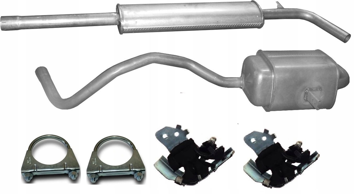 Renault Megane II 2 CC 1.6 16V 2002-2009 Tlumič Komplet