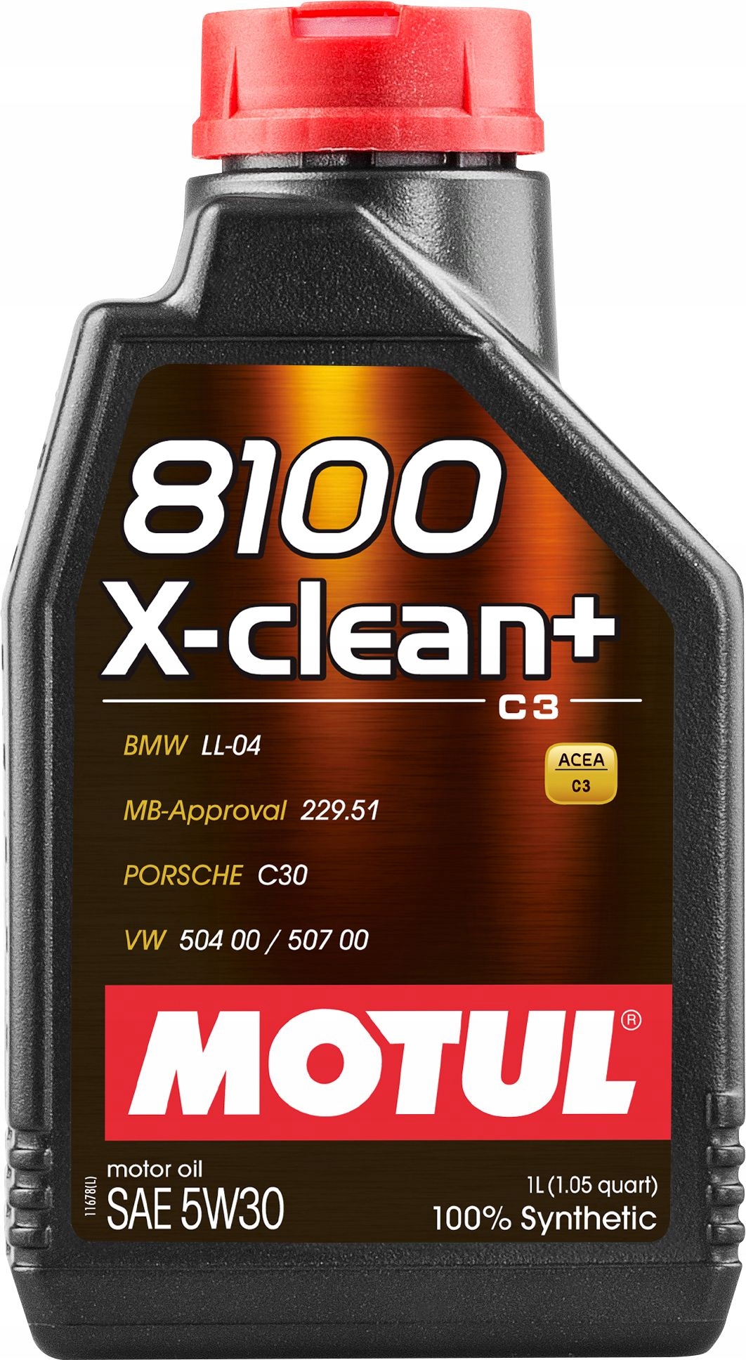 

Motul 8100 Xclean+ 5W30 1L