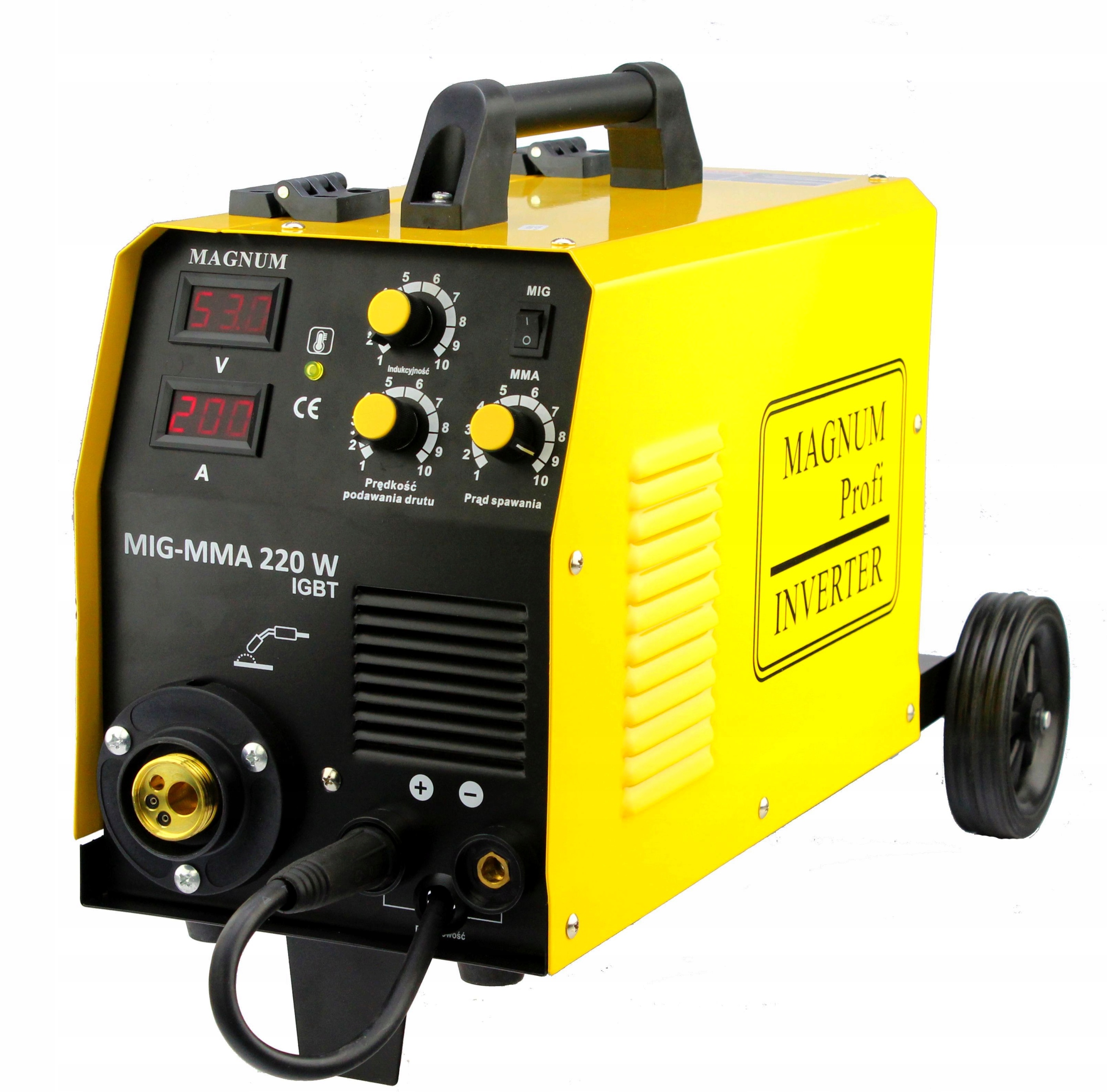 Spawarka migomat MIG MAG Magnum MIG 220W MMA ZESTAW Kod producenta U MI 220W MMA