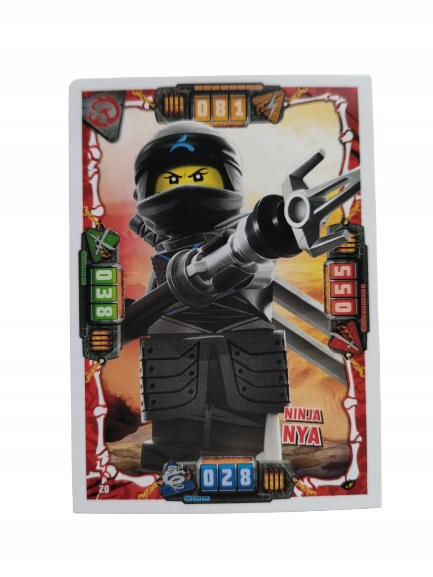 Karta Lego Ninjago Seria 4 Numer 020