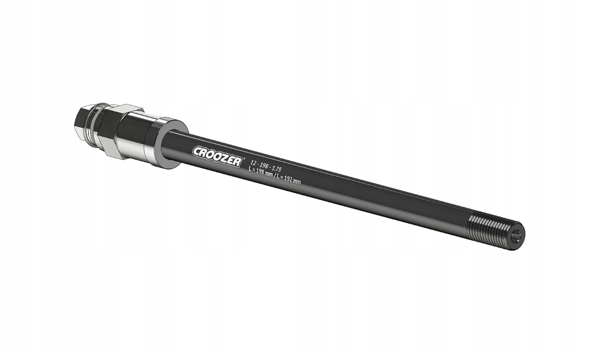 Sztywna oś 12 mm Croozer 1,75 192-198 mm
