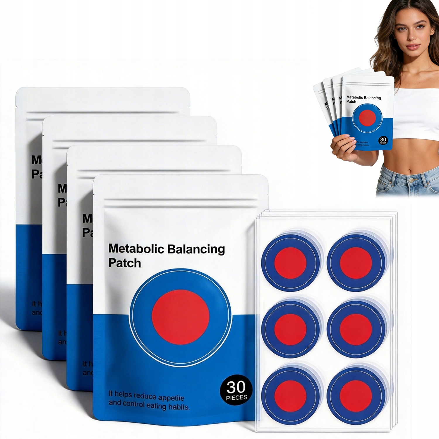 Plastry Odchudzające Turbo Spalanie 120szt Wyszczuplają