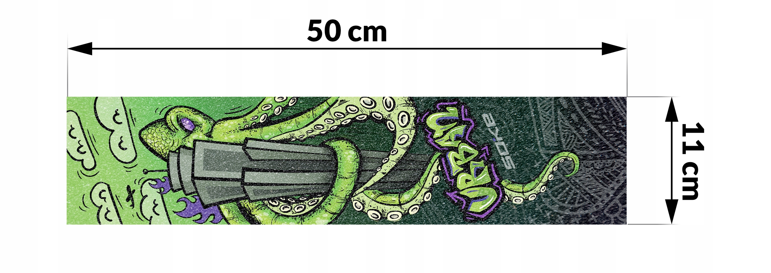 GRIP TAPE DO HULAJNOGI PAPIER ŚCIERNY TAŚMA NA HULAJNOGĘ SOKE SKATE Marka Soke