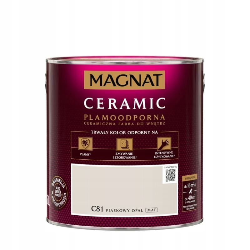 Magnat Ceramic Farba C81 Piaskowy Opal 2,5L