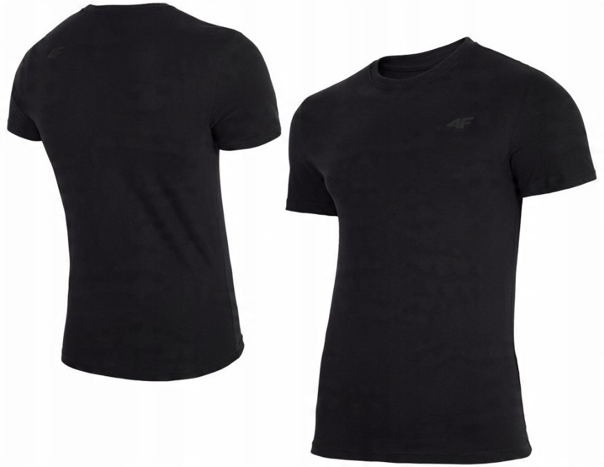 

Koszulka Męska T-shirt 4F TSM352 M Czarny