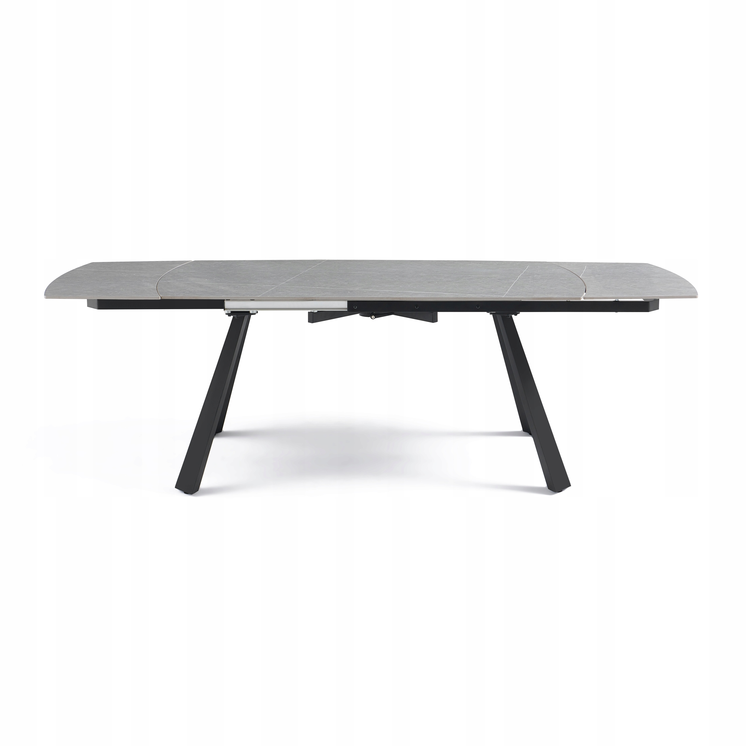 Stół Do Jadalni Ceramiczny 160-240x90 Nowoczesny Rozkładany Marmur Szary
