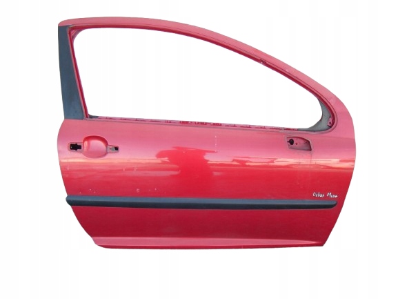 PEUGEOT 207 06-12 HB 3D DRZWI PRAWE PRZEDNIE LEWY PRZÓD