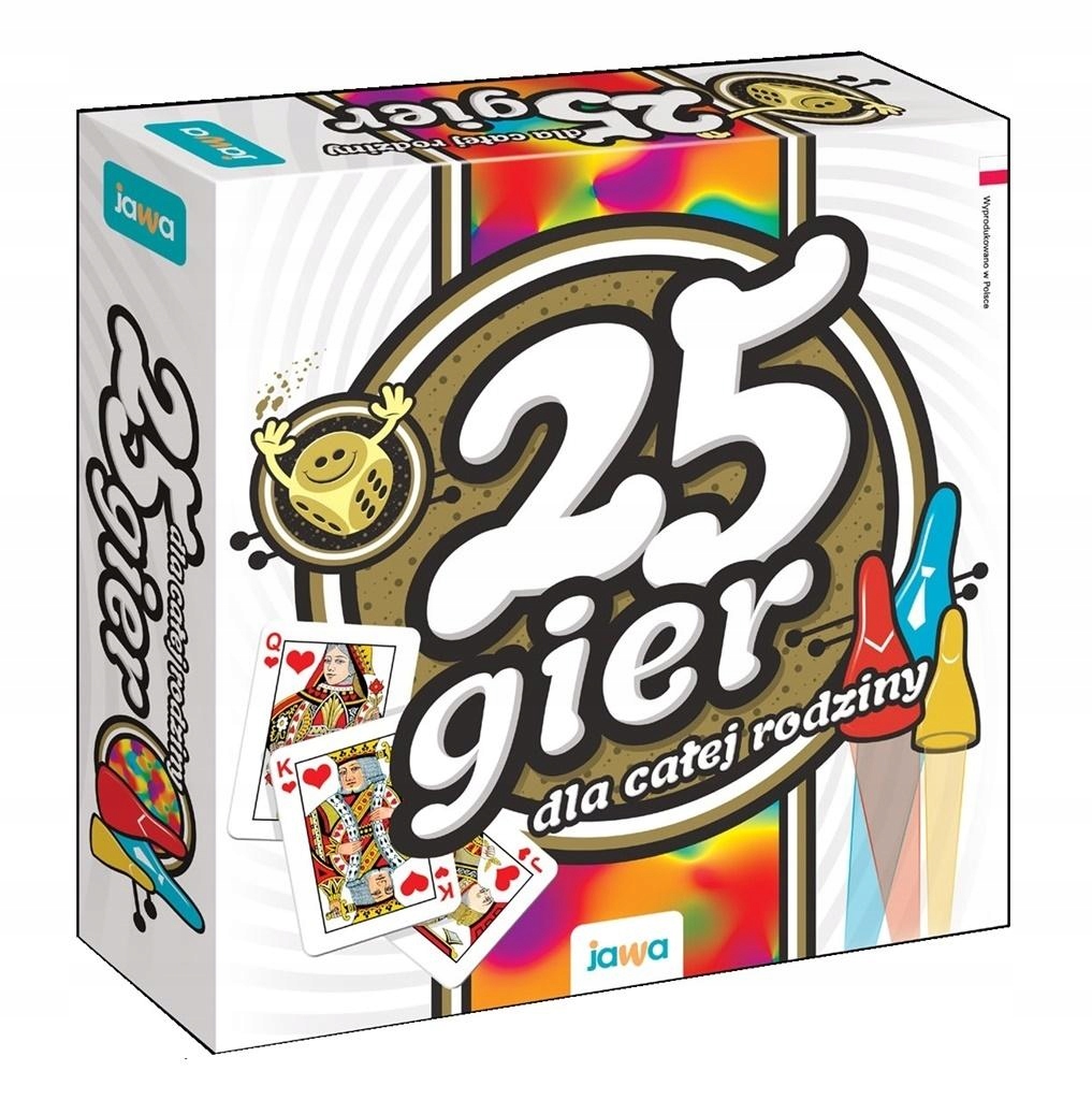 25 Gier Dla Całej Rodziny Jawa Planszówka Dla Dzieci Gra Planszowa Rodzinna