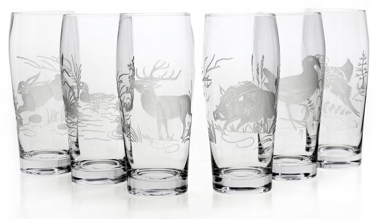 

Pokale kufle szklanki myśliwskie do piwa 500ml