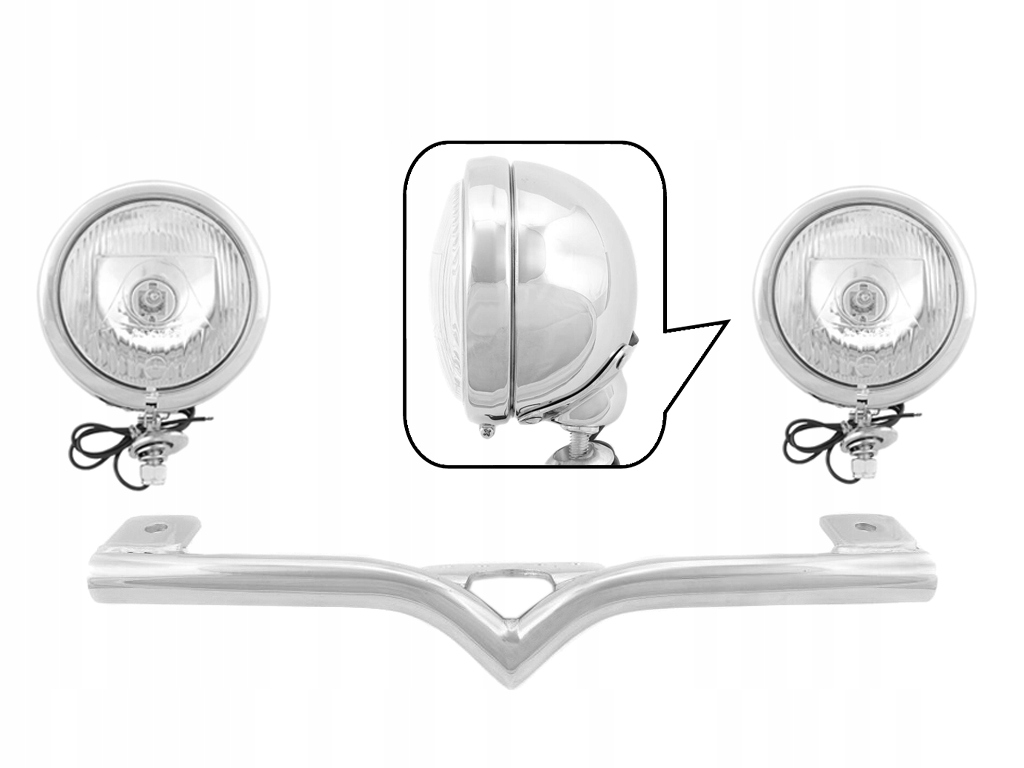 РАМА З ЛАМПАМИ YAMAHA XVS 650 1100 DRAG STAR