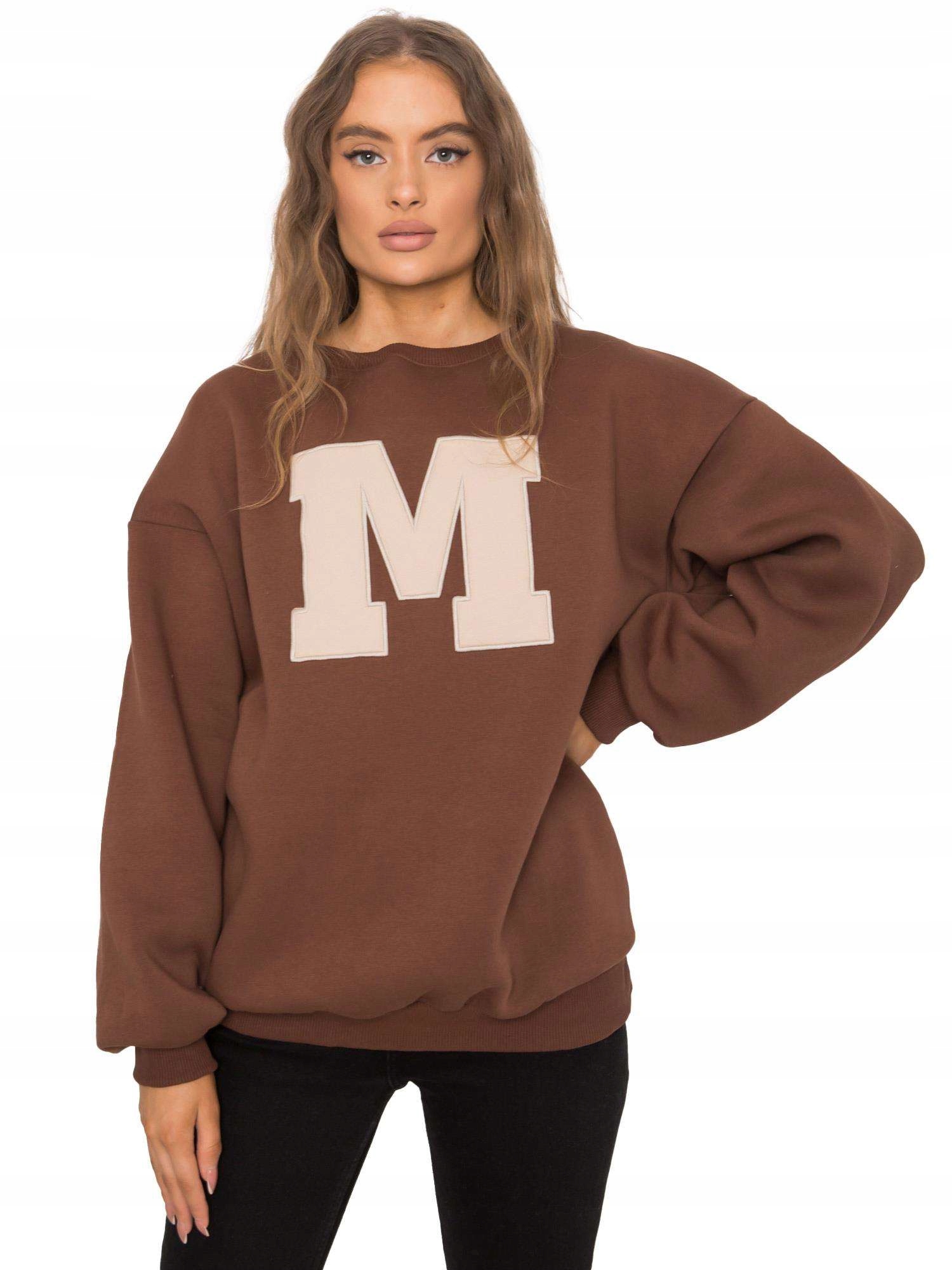 

Bluza Damska dresowa bez kaptura naszywki - L/XL
