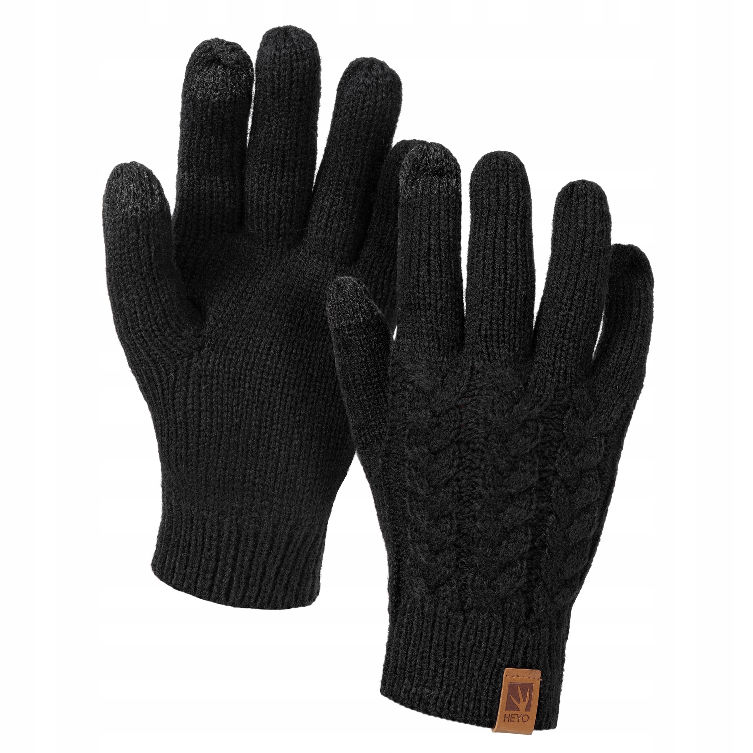 CZAPKA DAMSKA ZIMOWA SZAL RĘKAWICZKI DOTYKOWE Model HZ0008