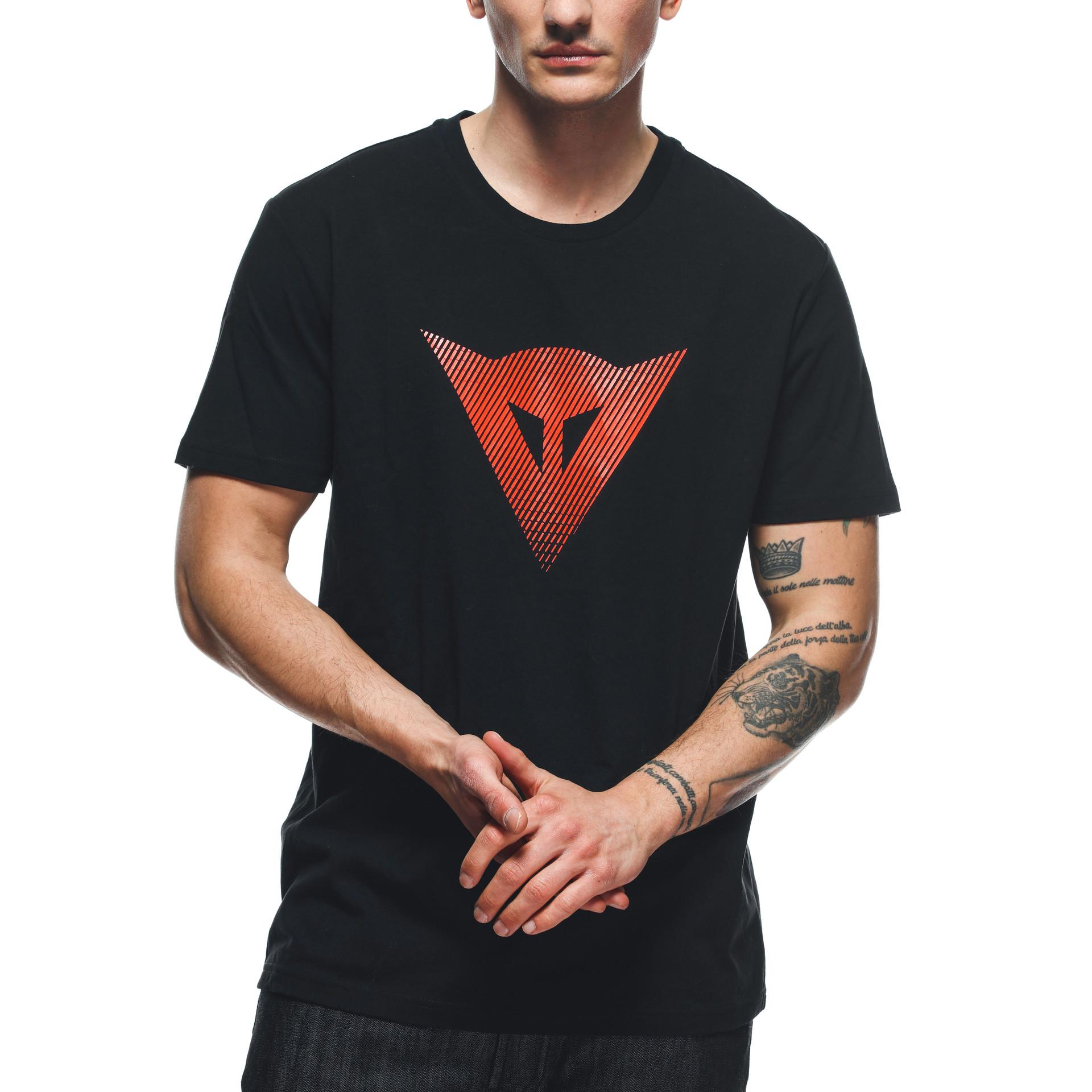 Koszulka Dainese T-Shirt Logo Czarna XXL Rozmiar XXL