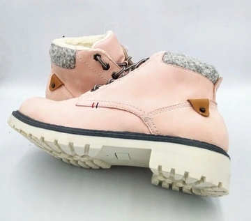 Goodin dámské zateplené boty na zimu podzim růžové velikost 39