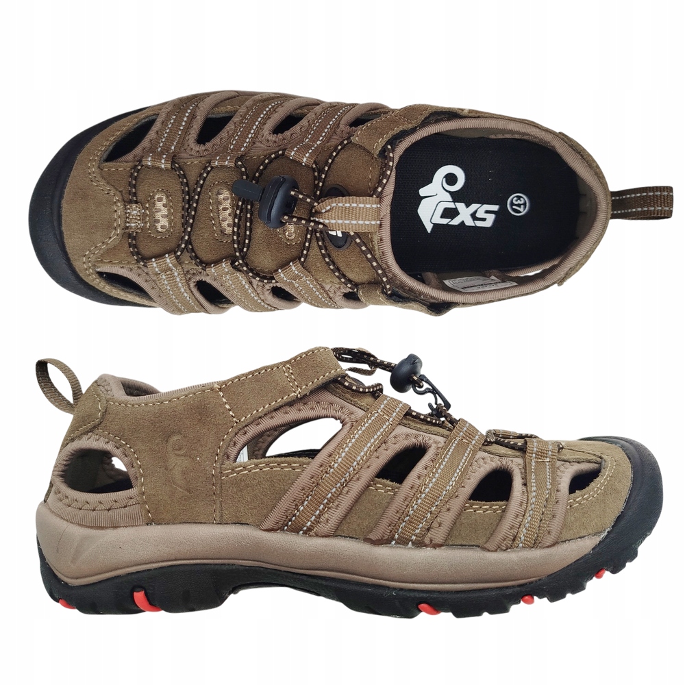 Sandały Męskie Lekkie Codzienne Robocze Sahara Cxs 42