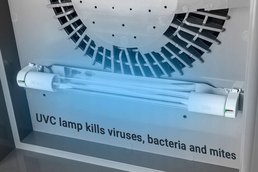 NEO OCZYSZCZACZ POWIETRZA 6w1 LAMPA UVC JONIZATOR Maksymalna wielkość pomieszczenia 27 m²