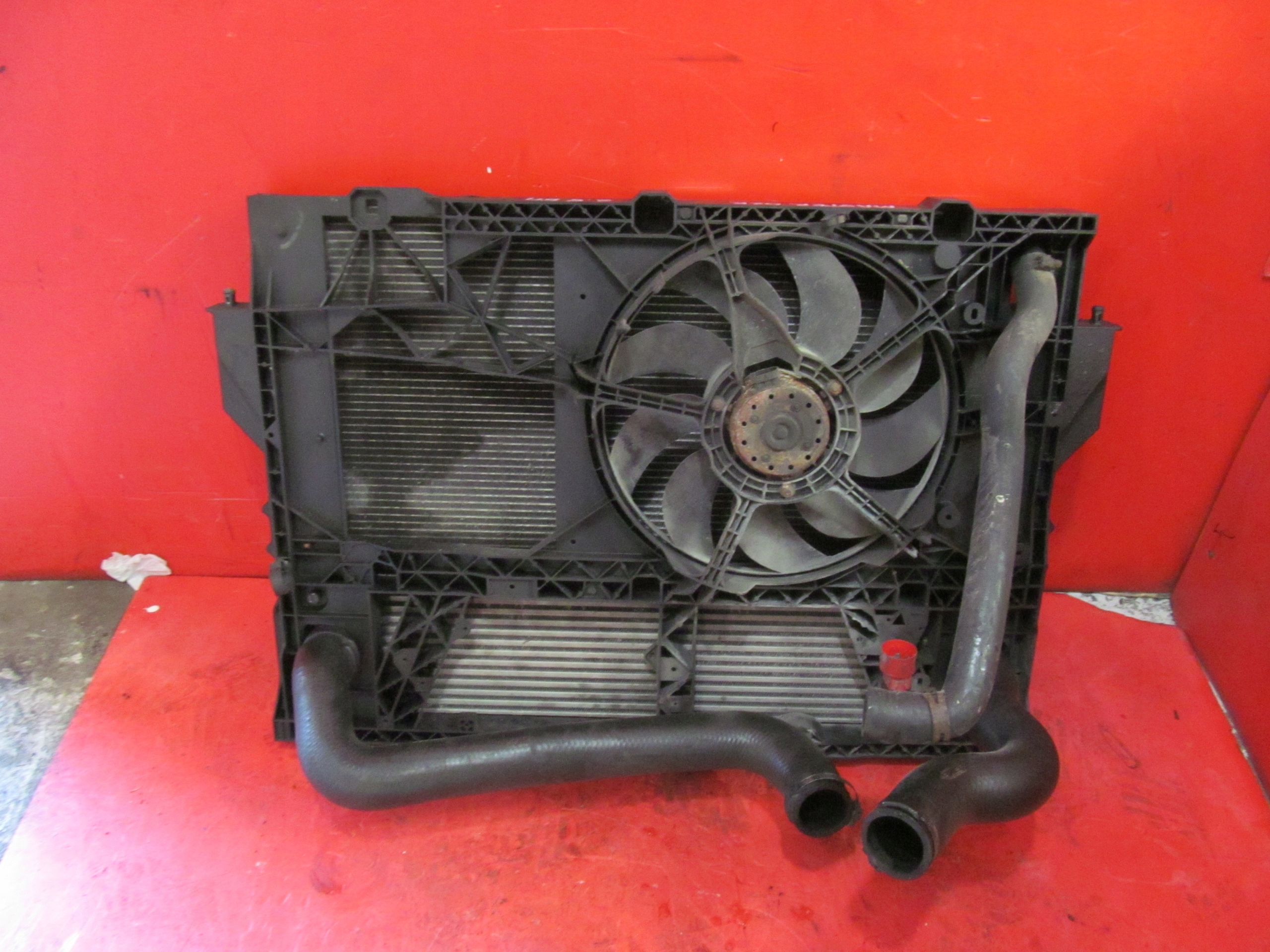 RENAULT MASTER 2 II MOVANO A 98-03 2.8 DTI chladiče ventilátor hadice
