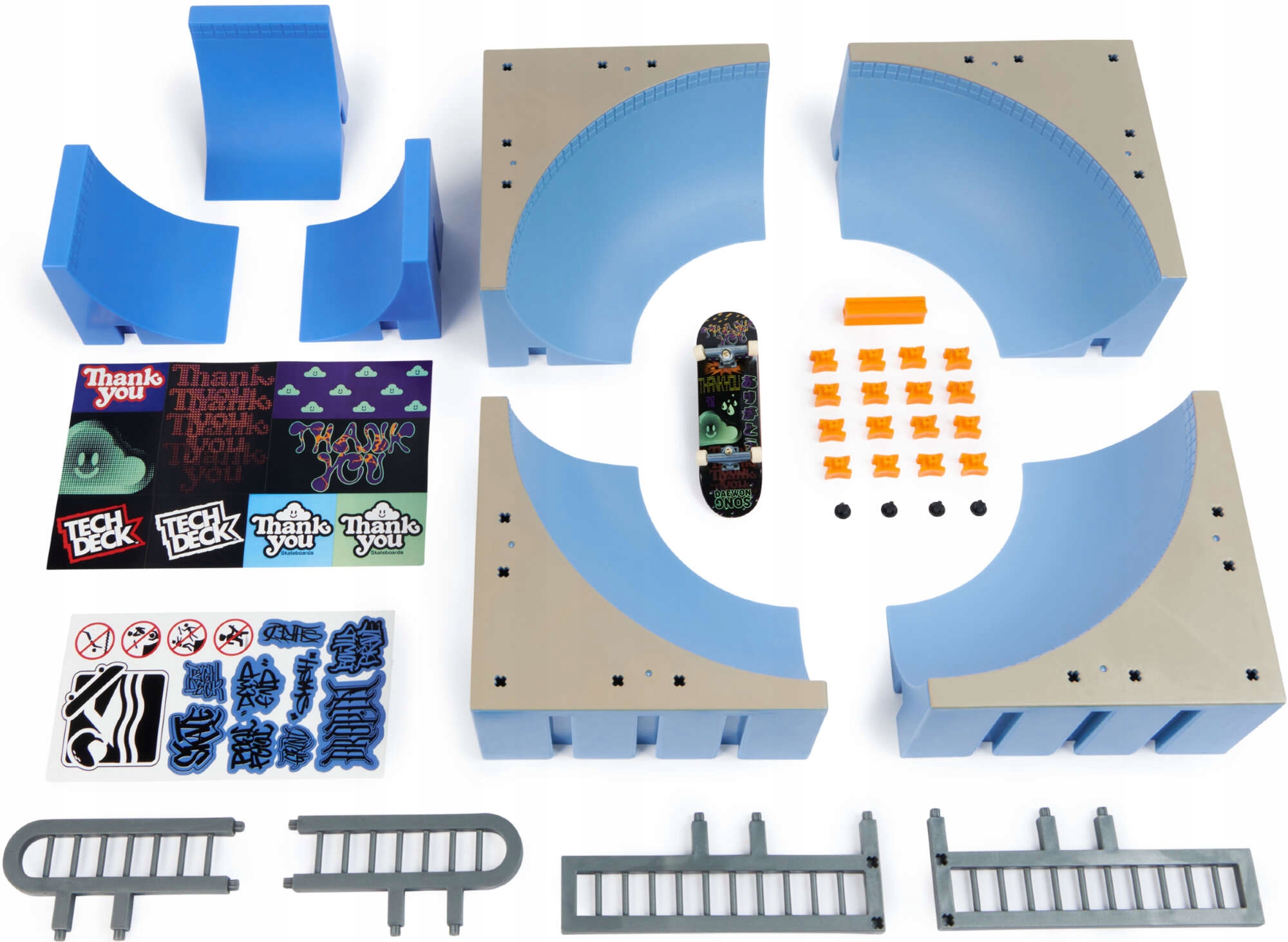 Tech Deck Fingerboard SkatePark Mini Deskorolka Kod producenta 6066909