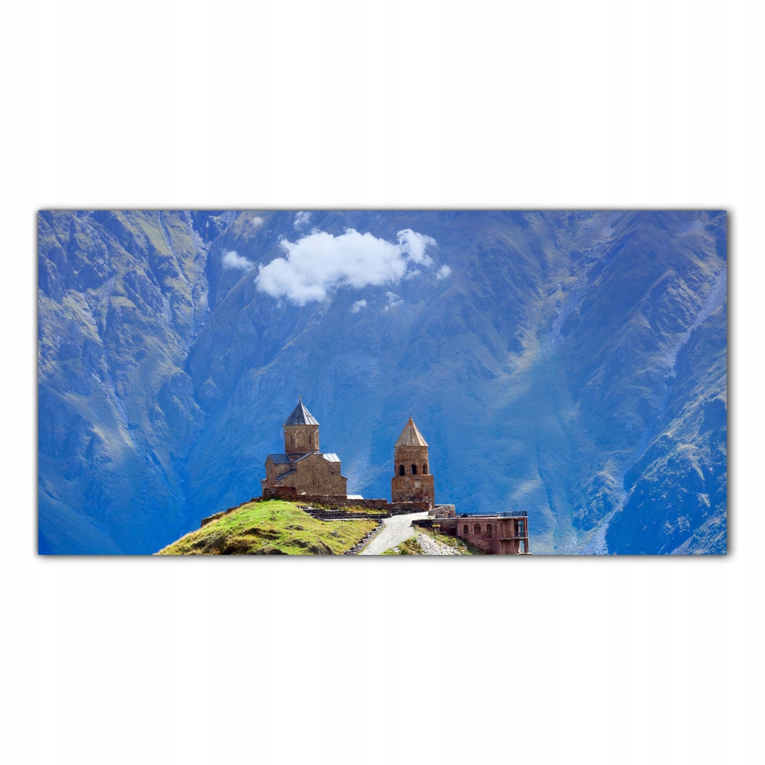 Kostel Hory Krajina 100x50 cm Panely do kuchyně