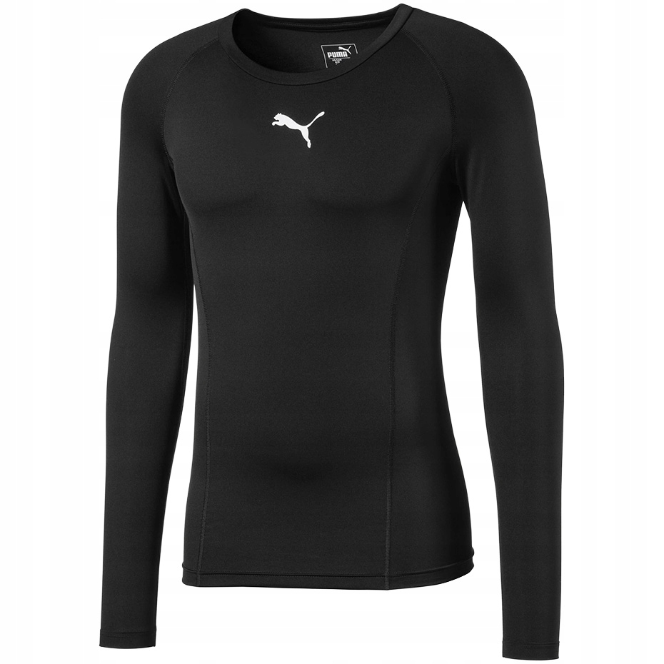 Pánské tričko Puma Liga Baselayer Tee Ls černé Vel. L
