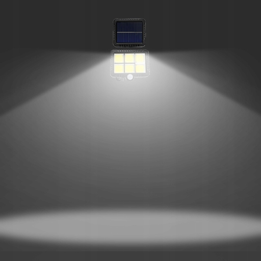 Lampa Solarna Halogenowa Czujnik Ruchu 100 LED + Pilot + Zestaw Montażowy Marka inna