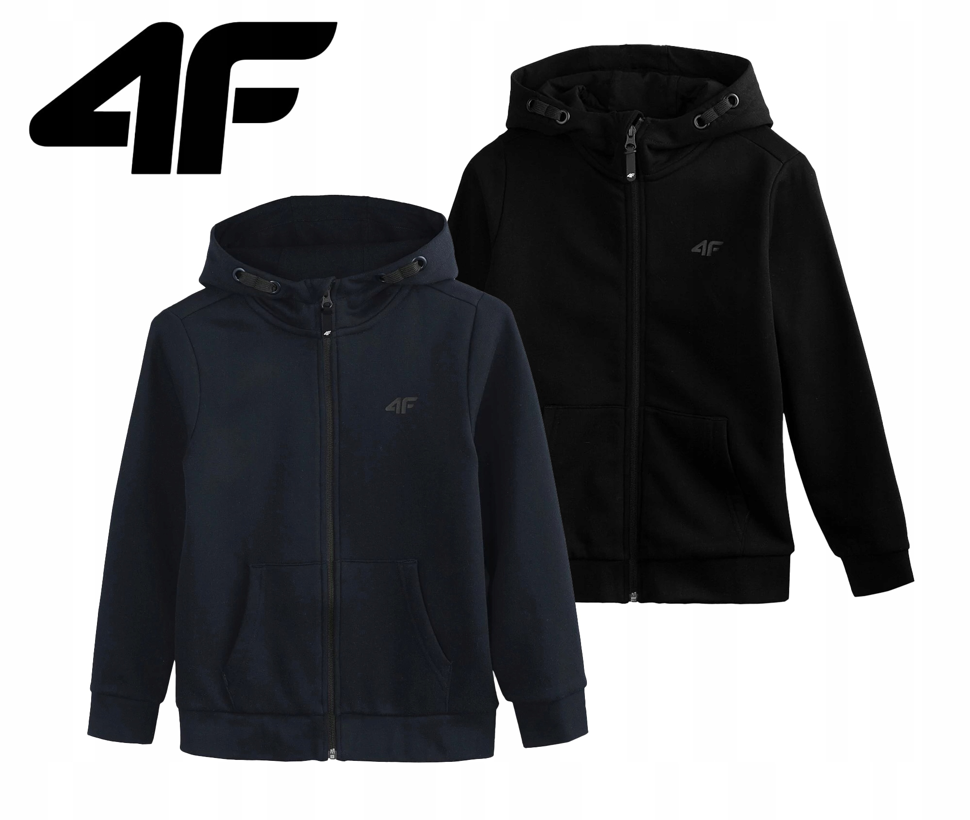 

4F Zestaw - 2 Chłopięce Bluzy L22 JBLM001 - 158