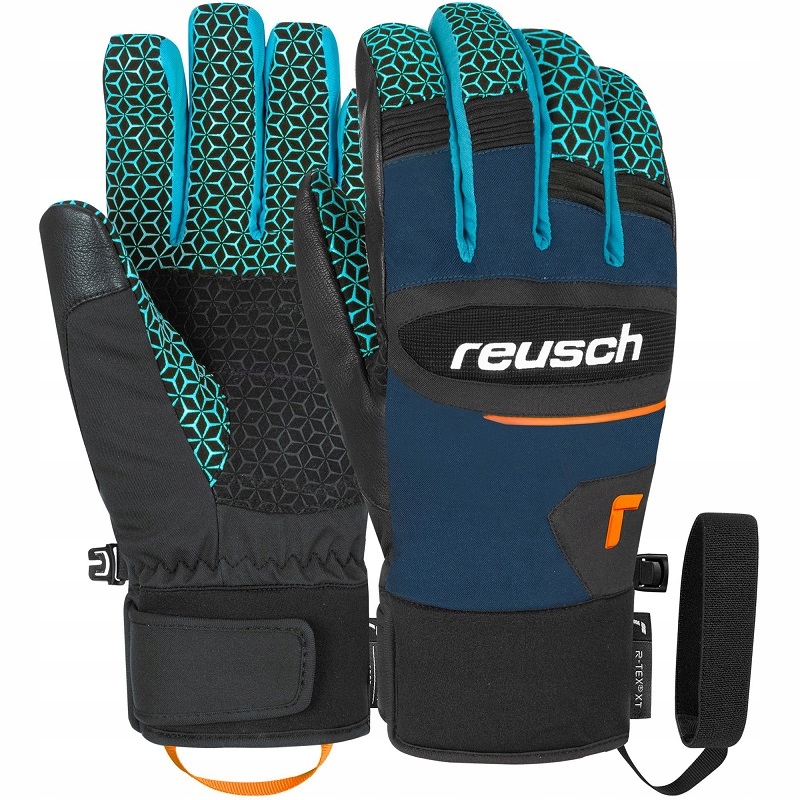 Rękawice Męskie Reusch Dragon Xt R-Tex Extra Warm blue orange 8 M