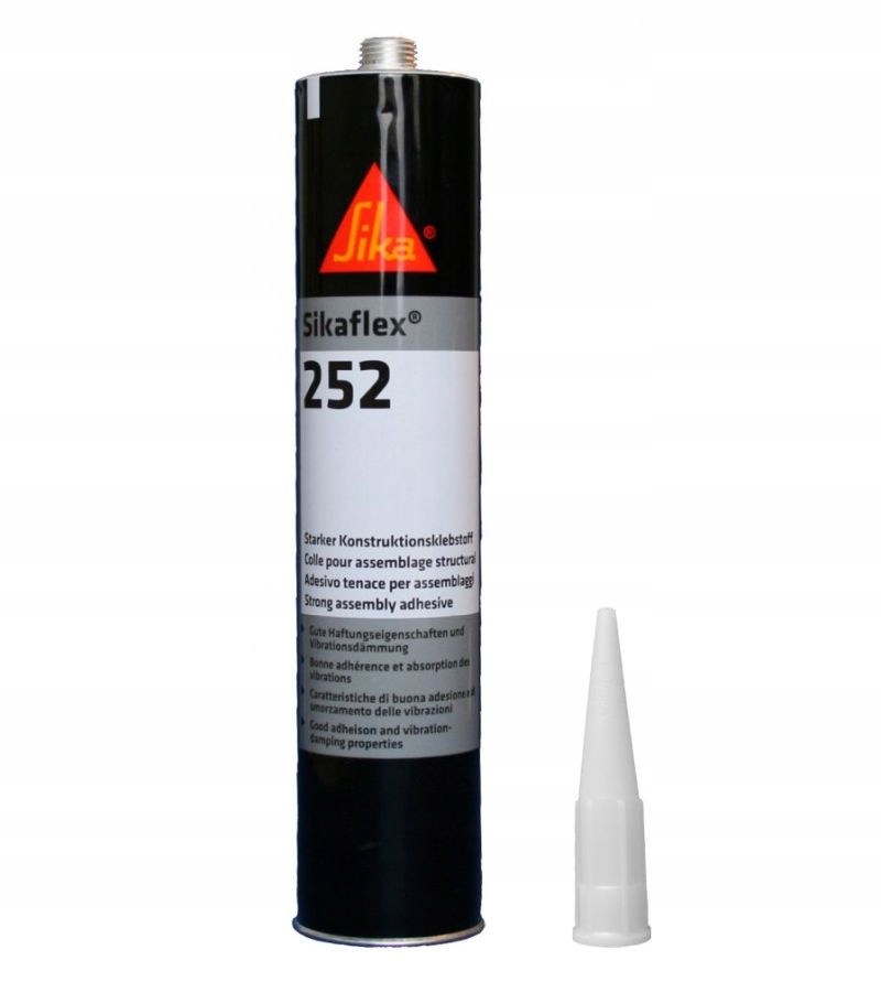 Klej elastyczny konstrukcyjny silikon Sikaflex 252