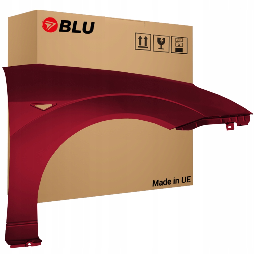 Blu Blatník Ford Focus MK1 I P8 pravý červený 98-04 přední PepperRed