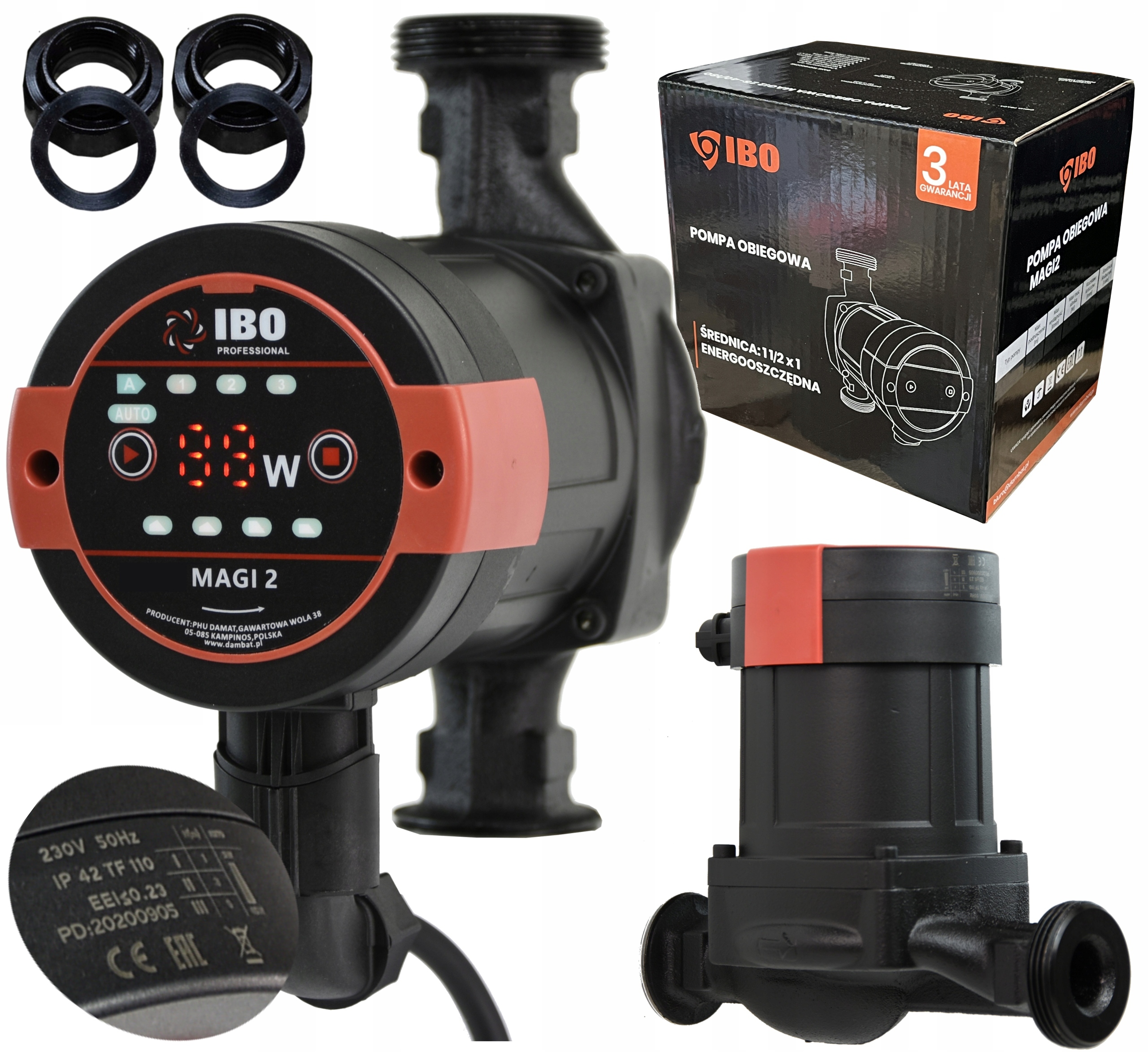 Ibo Magi 2 32-80/180 Energeticky Úsporná Obehová Pumpa