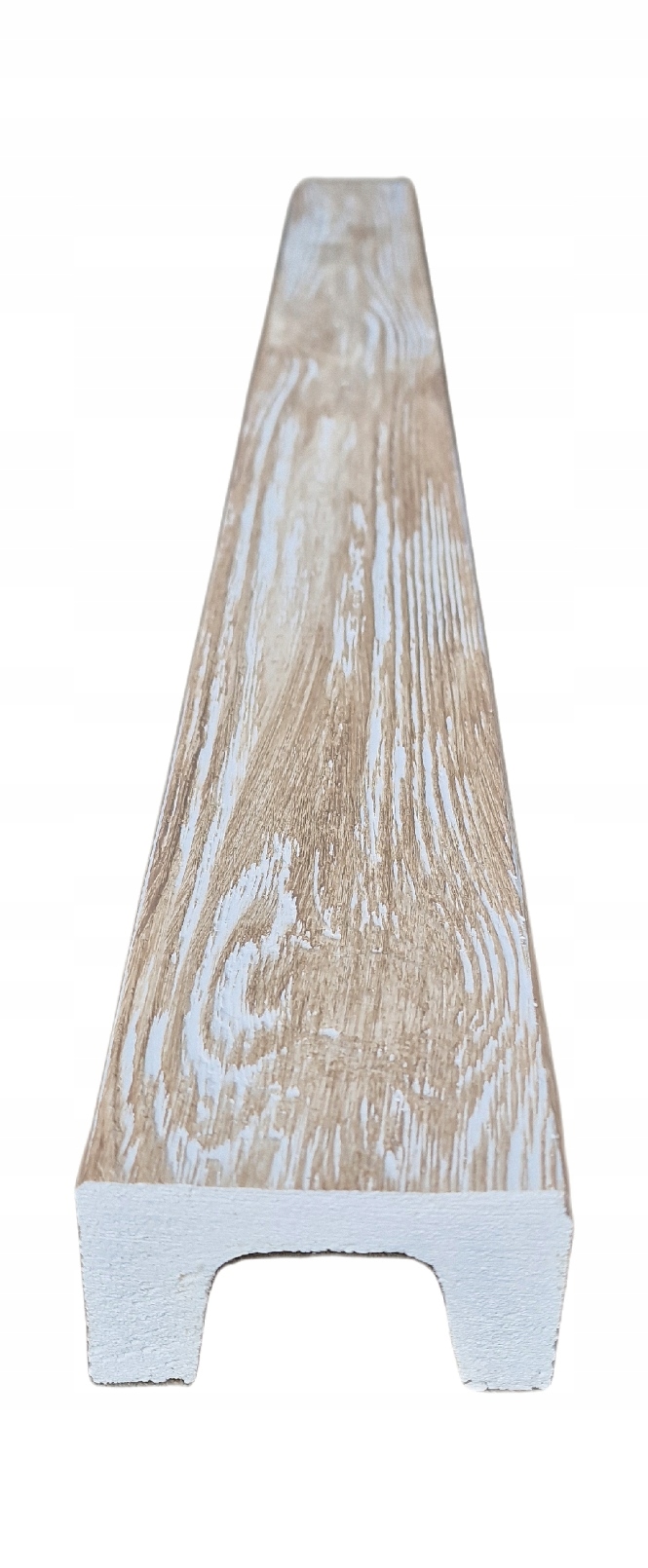 Rustikální nosník Modern, dekorační nosník 09x06 cm x 4 m patina béžová