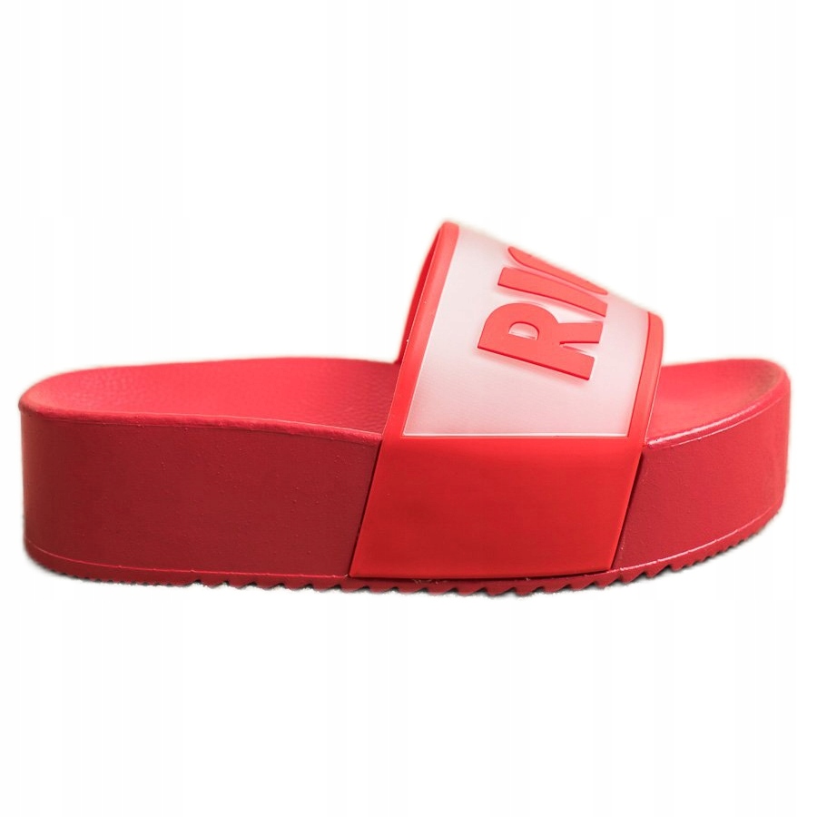 

Czerwone Guma Buty Kobiety Small Swan r.39