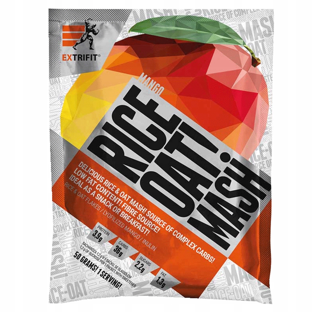 Extrifit Rice Oat Mash 900 g strawberry